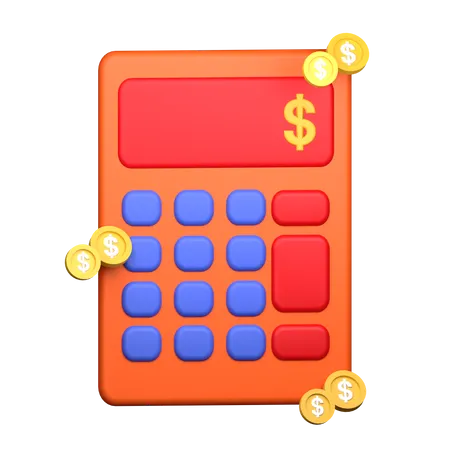 Calculator  3D Icon