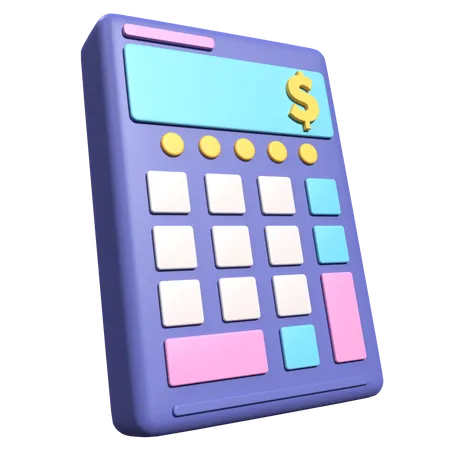 Calculator  3D Icon