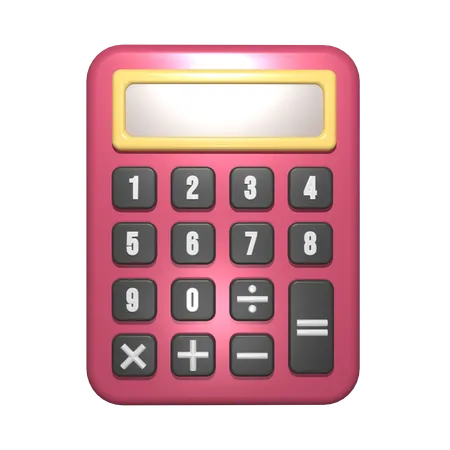Calculator  3D Icon