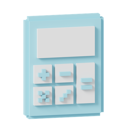 Calculator  3D Icon