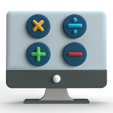 Calculator  3D Icon