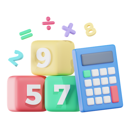 Calculator  3D Icon