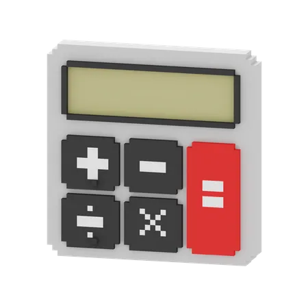 Calculator  3D Icon