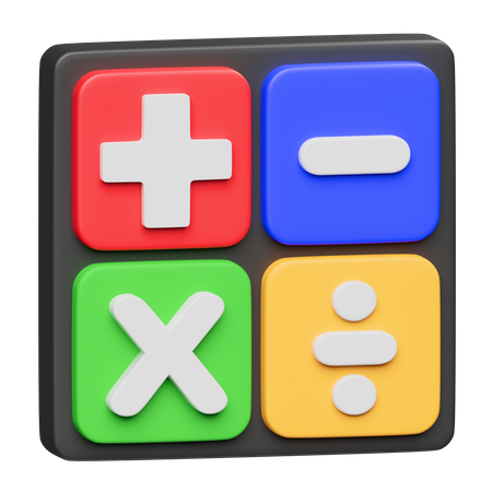 Calculator  3D Icon