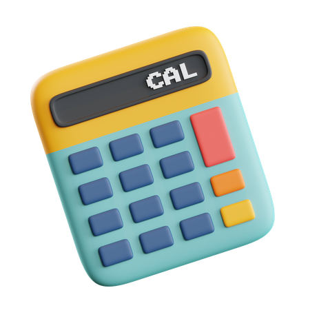 Calculator  3D Icon