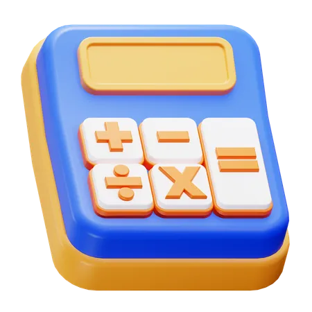 Calculator  3D Icon