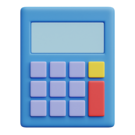 Calculator  3D Icon