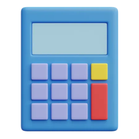 Calculator  3D Icon