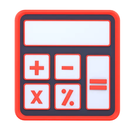 Calculator  3D Icon