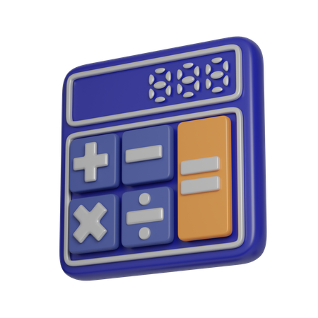 Calculator  3D Icon