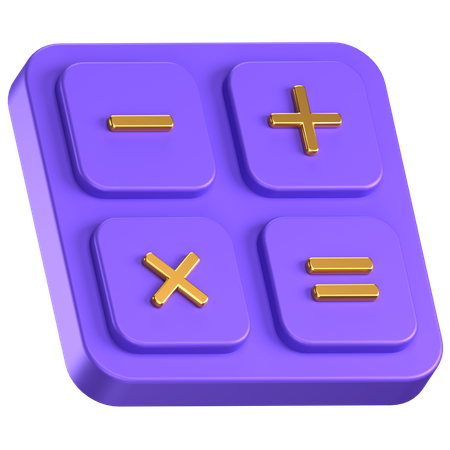 Calculator  3D Icon