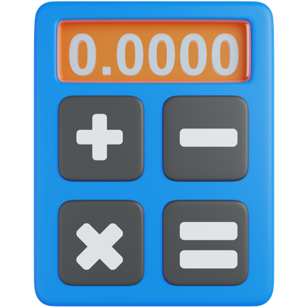 Calculator  3D Icon