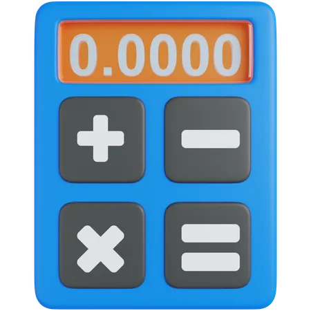 Calculator  3D Icon