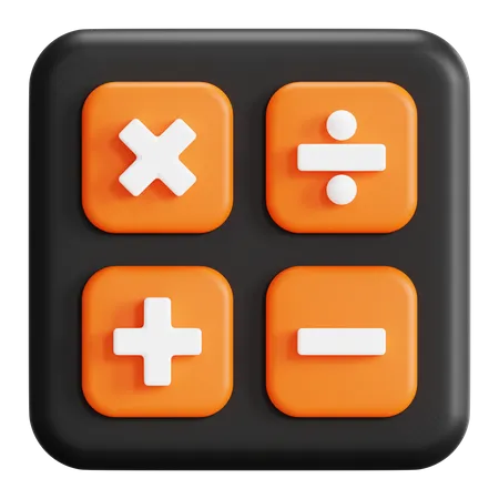 Calculator  3D Icon