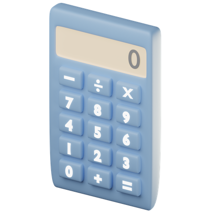 Calculator  3D Icon