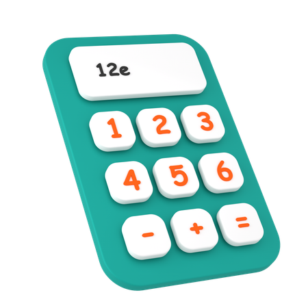 Calculator  3D Icon