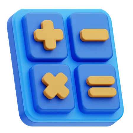 Calculator  3D Icon