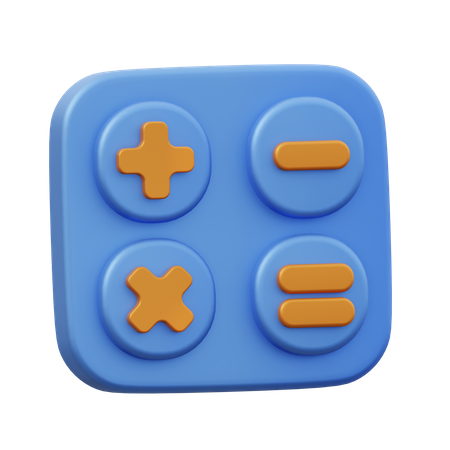 Calculator  3D Icon