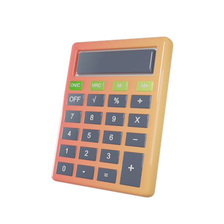 Calculator  3D Icon