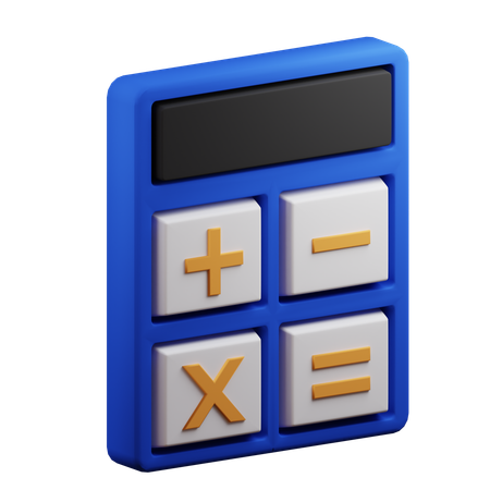 Calculator  3D Icon