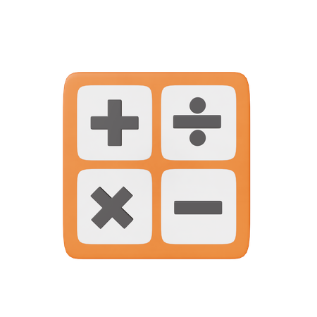 Calculator  3D Icon