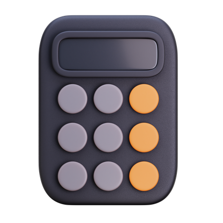 Calculator  3D Icon