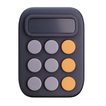 Calculator  3D Icon