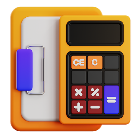 CALCULATOR  3D Icon