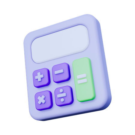 Calculator  3D Icon