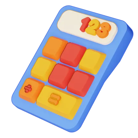 Calculator  3D Icon