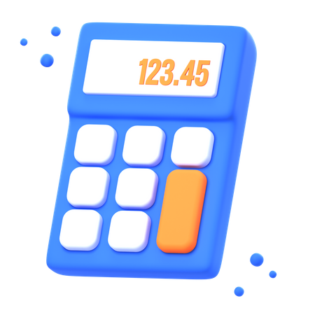 Calculator  3D Icon