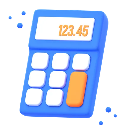 Calculator  3D Icon