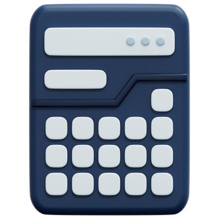 Calculator  3D Icon