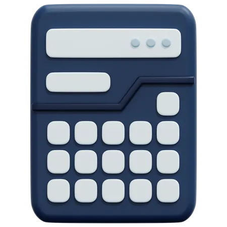 Calculator  3D Icon