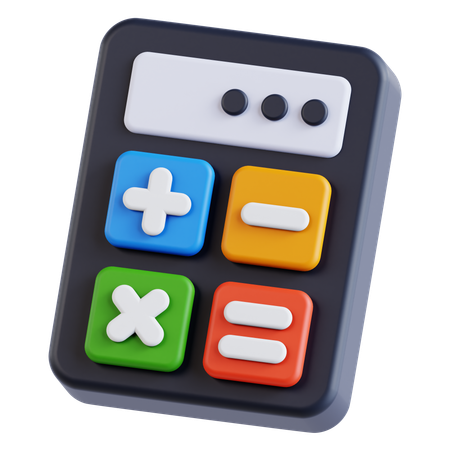 Calculator  3D Icon