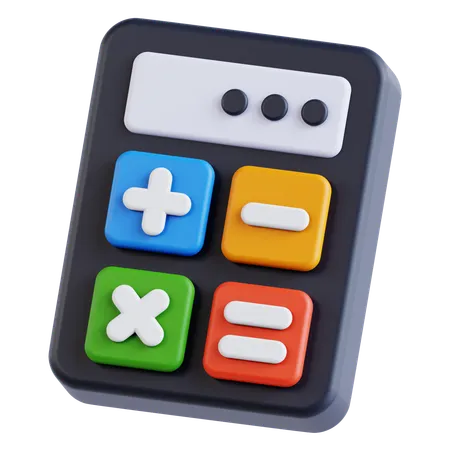 Calculator  3D Icon