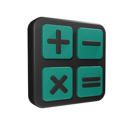 Calculator  3D Icon