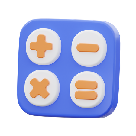 Calculator  3D Icon