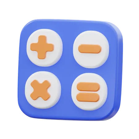 Calculator  3D Icon