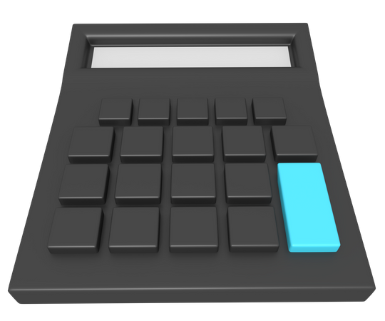 Calculator  3D Icon