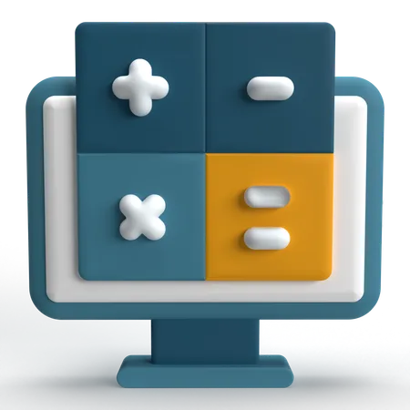 Calculator  3D Icon