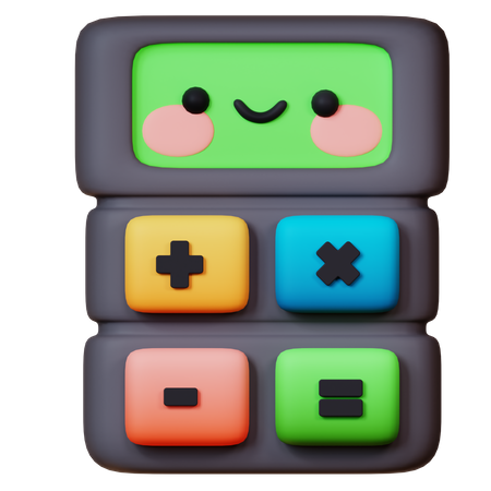 Calculator  3D Icon