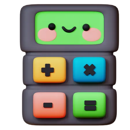 Calculator  3D Icon