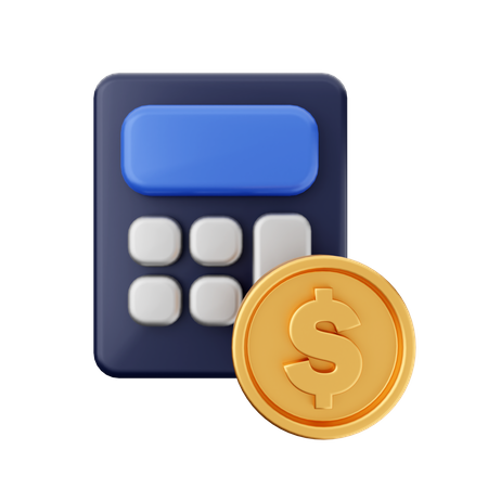 Calculator  3D Icon