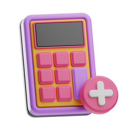 Calculator  3D Icon