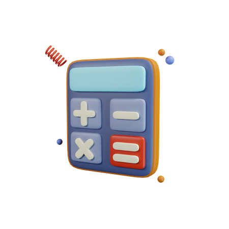 Calculator  3D Icon