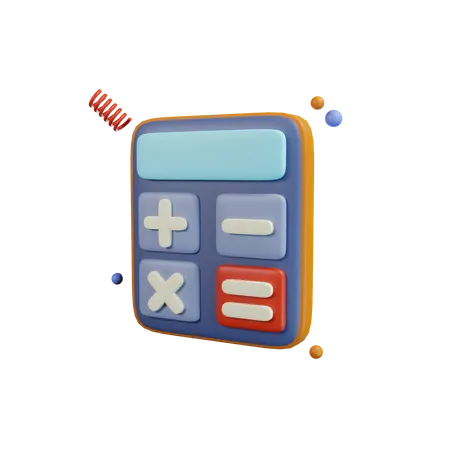 Calculator  3D Icon