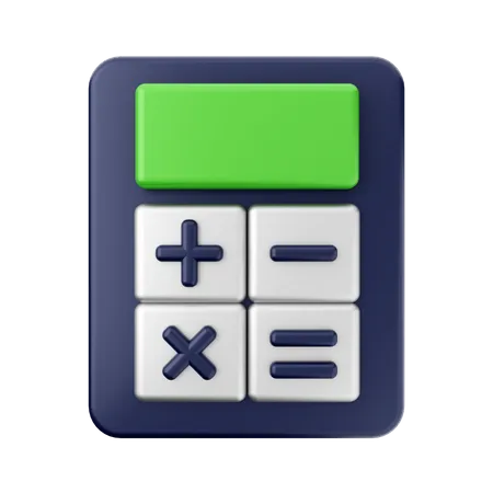 Calculator  3D Icon