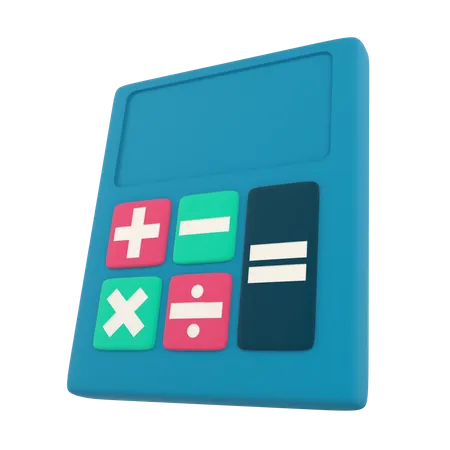 Calculator  3D Icon