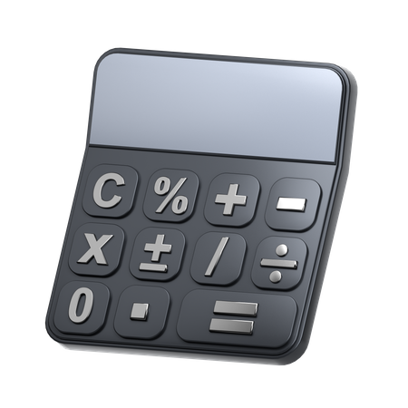 Calculator  3D Icon